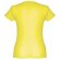 Camisetas manga corta corte entallado de algodón 150 g/m2 Thc Sofia Amarillo limón detalle 26