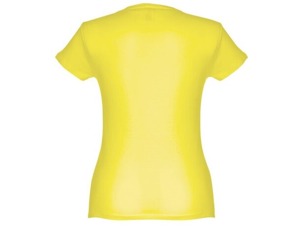 Camisetas manga corta corte entallado de algodón 150 g/m2 Thc Sofia Amarillo limón detalle 26