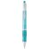 Bolígrafo de plástico ergonómico azul claro