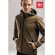 Chaqueta Thc Zagreb softshell para hombre, con capucha removible