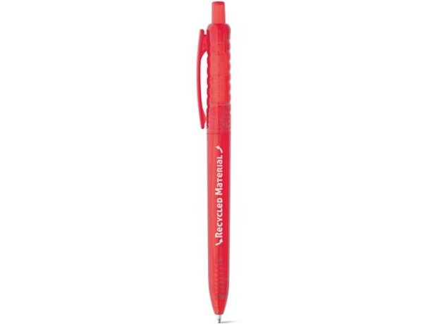 Bolígrafo ecológico con diseño innovador rojo