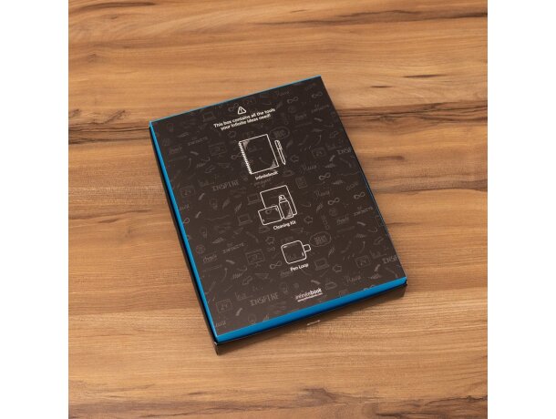Kit infinitebook a5 planner texture con tapa dura reutilizable Negro detalle 6