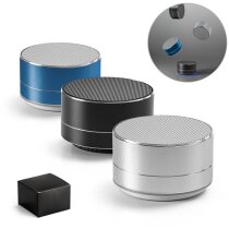 Altavoz Florey Bluetooth acabado cromado satinado
