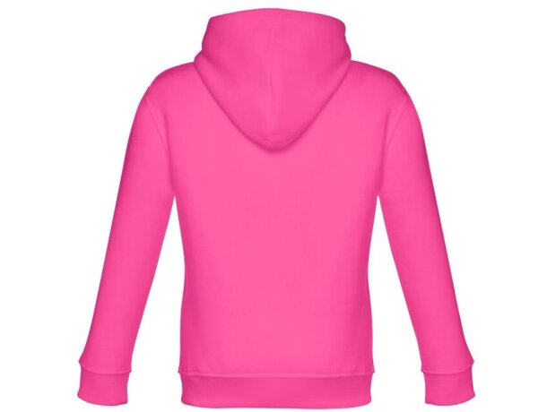 Sudadera Phoenix Kids con capucha para niños, algodón y poliéster Rosa detalle 28