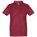 Polo Adam Kids de algodón para niños con cuello canalé Burdeos detalle 7