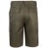 Bermudas Chione multibolsillos en sarga con cinturilla elástica Verde militar detalle 7