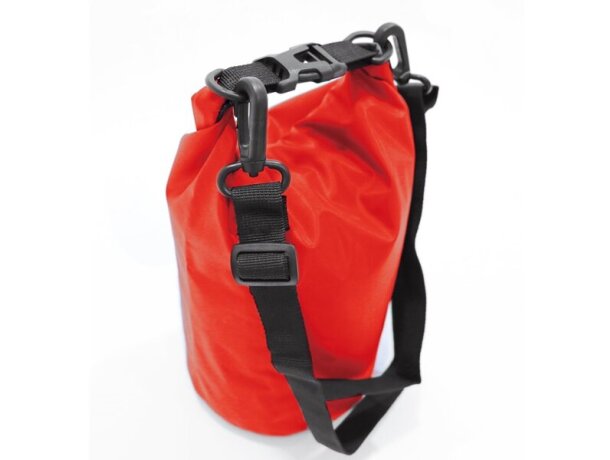 Bolsa de poliester impermeable grande rojo