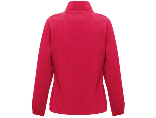 Chaqueta polar Gama Women con cremallera y bolsillos Rojo detalle 9
