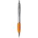 Bolígrafo con puntera de color naranja