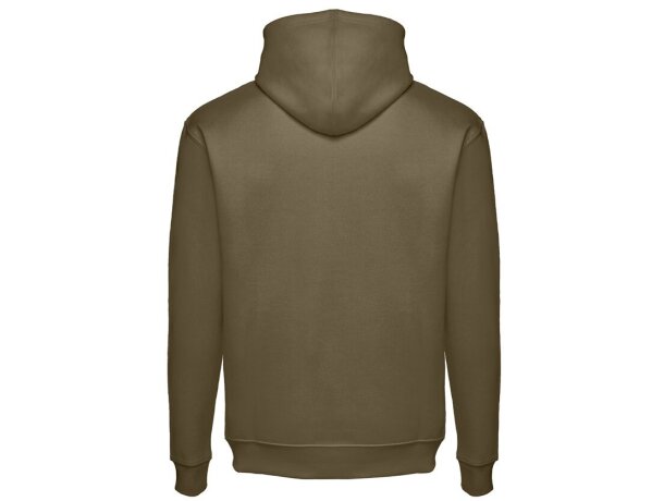 Sudadera unisex con capucha phoenix en algodón y poliéster Verde militar detalle 40