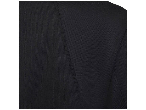 Chaqueta cocina mujer Thoth algodón y poliéster reciclado Negro detalle 8