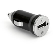 Cargador de móvil usb para el coche personalizado negro Cargador de móvil usb para el coche personalizado negro