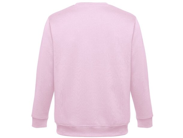 Sudadera Delta unisex de algodón y poliéster con interior cardado Lila detalle 17
