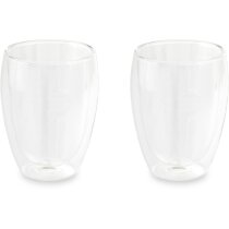 Vasos cristal térmicos Machiato personalizados