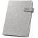 Agenda Andresen A5 en rPET gris claro