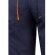 Bermudas Hemera bicolor multibolsillos con cinturilla elástica Azul marino/Naranja detalle 13