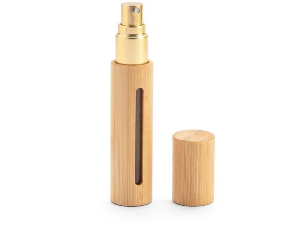 Atomizador perfume recargable Reese carcasa bambú natural Natural detalle 2