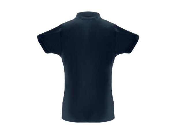 Polo Berlin Women piqué algodón corte cinturón para mujer Azul marino detalle 5