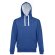 Sudadera Moscow unisex con capucha, bolsillo marsupial y cordones Azul royal detalle 25