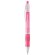 Bolígrafo de plástico ergonómico rosa claro