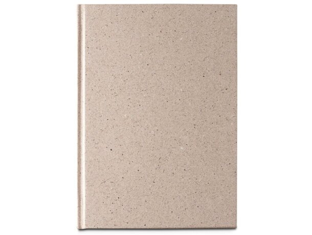 Libretas ecológicas con tapa dura hechas de residuos de hojas de té Natural detalle 8