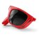 Gafas economico de sol plegables. rojo