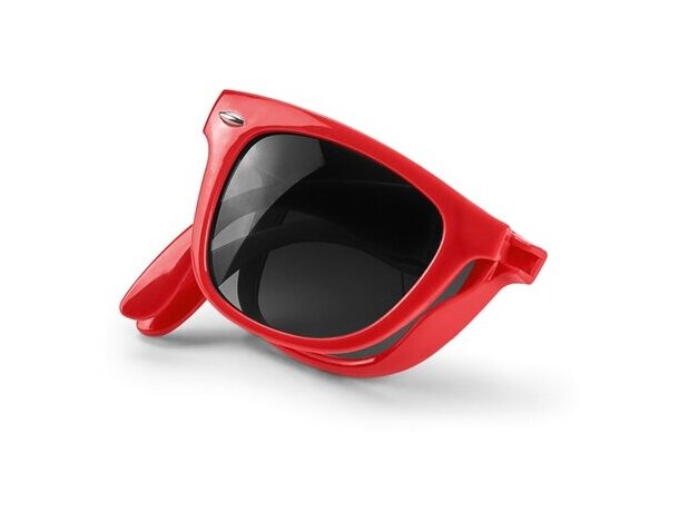 Gafas economico de sol plegables. rojo