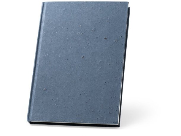 Bloc notas barata Coffeepad Rigid A5 azul tapa café Azul detalle 11