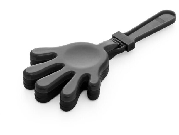 Aplaudidor Clappy en poliestireno con forma de mano anatómica Negro detalle 8