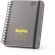 Agenda simmel a5 anillas en cuero reciclado con cierre elástico Negro detalle 9