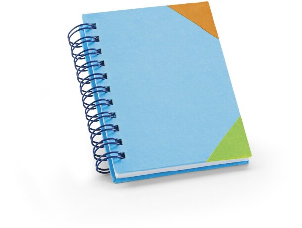 Libreta infantil de colores azul claro Libreta infantil de colores azul claro