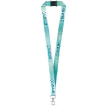 Lanyards corporativos Dover de PET reciclado