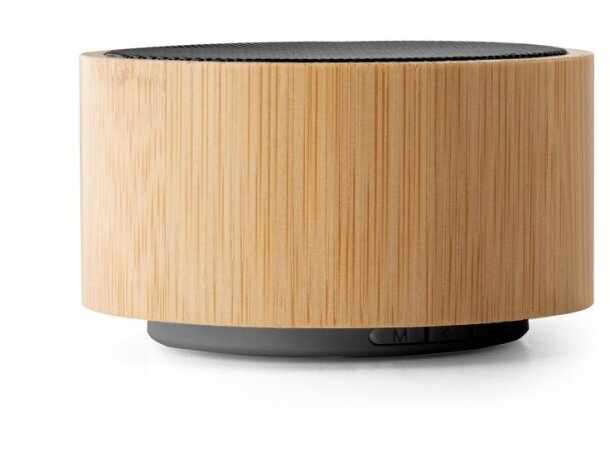 Altavoz Arber de bambú con luz LED y batería de 400 mAh Natural detalle 3