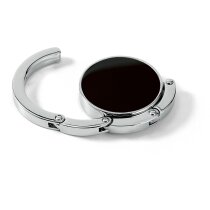 Cuelgabolsos personalizado para publicidad con detalle de colores metal