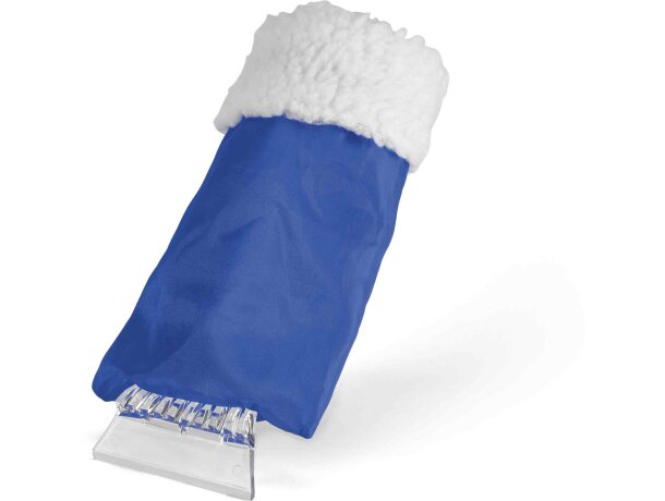 Raspador de hielo para coches con guante barato azul