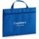 Maletín portadocumentos non woven de colores azul royal