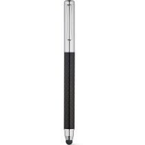 Roller de tinta negra con puntero en estuche negro barato