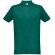 Polo berlin piqué de hombre con cuello y mangas en canalé Verde oscuro detalle 8