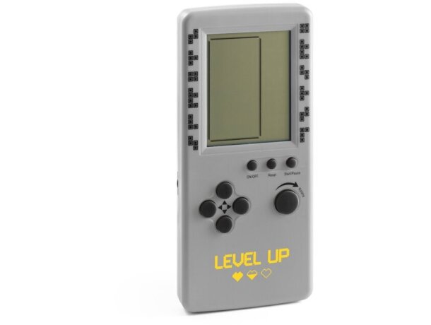 Consola retro Branson con 26 juegos clásicos en abs Gris detalle 4