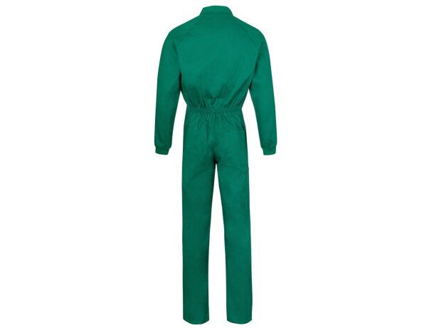 Mono de sarga yama con cremallera doble cursor y bolsillos Verde detalle 27