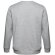Sudadera Delta unisex de algodón y poliéster con interior cardado Gris claro matizado detalle 3