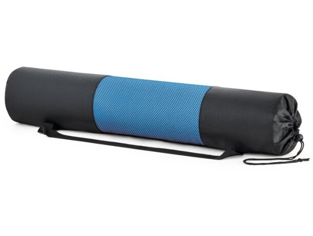 Colchoneta de yoga zion en eva con bolsa de transporte ventilada Azul claro detalle 6
