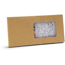 Lápices personalizados con ceras y tarjetas
