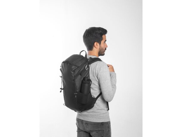 Mochila de senderismo Alasca con revestimiento impermeable Negro detalle 15