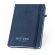 Agenda b5 waters en pu al agua con papel fsc certificado Azul detalle 9