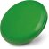 Frisbee de polipropileno en varios colores personalizado verde