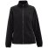 Chaqueta polar Gama Women con cremallera y bolsillos Negro detalle 14