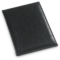 Carpeta porta cuentas Truffle polipiel negra B6