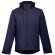 Chaqueta Thc Zagreb softshell para hombre, con capucha removible azul marino