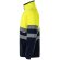 Chaqueta polar bicolor Eros con bandas reflectantes EN20471 Azul marino/Amarillo detalle 50